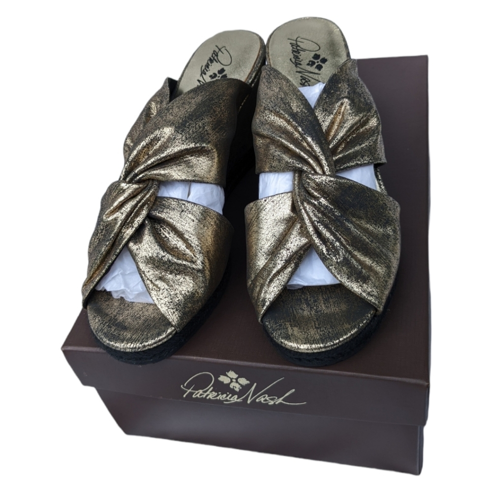 NEW Patricia Nash Ricarda Espadrille Wedge Sandals